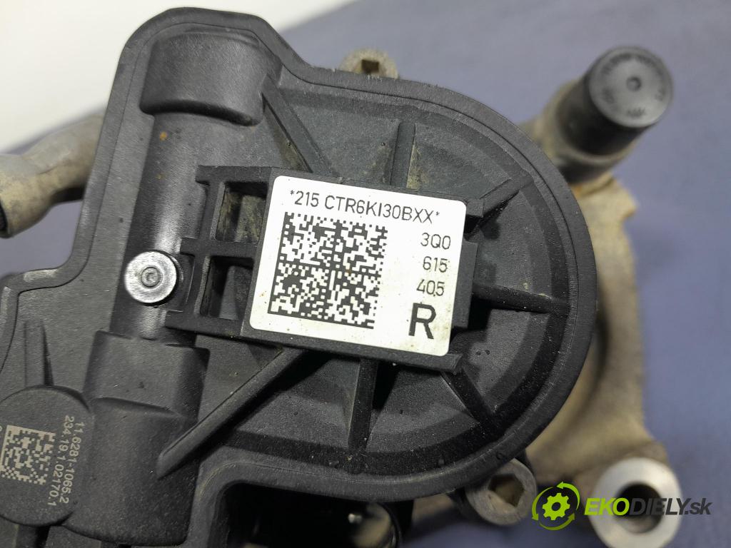 Vw Tiguan 2019 brzdič brzdový zad Vľavo: 3Q0615405