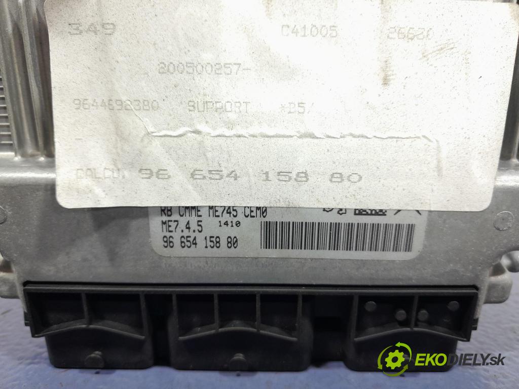 Citroen C4 2007 riadiaca jednotka Motor: 9665415880