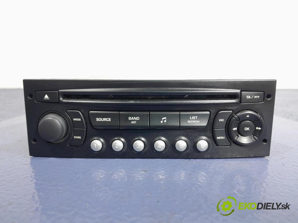 Citroen C4 2007 Radio I Navigácia: 9664769677
