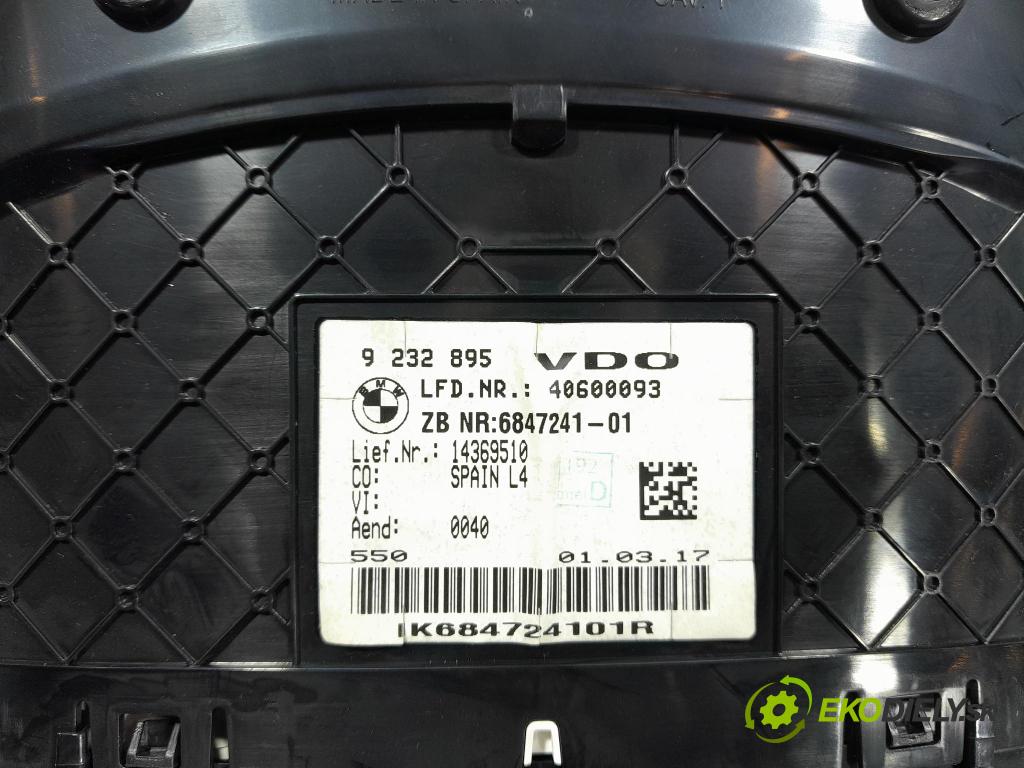 Bmw Seria 3 2017 Přístrojová deska 6847241
