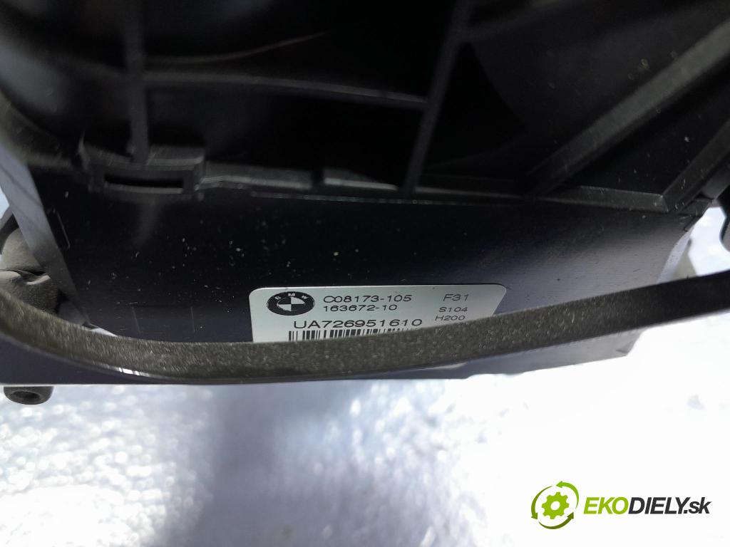 Bmw Seria 3 2017 zámek Klapky: kufr 7397630