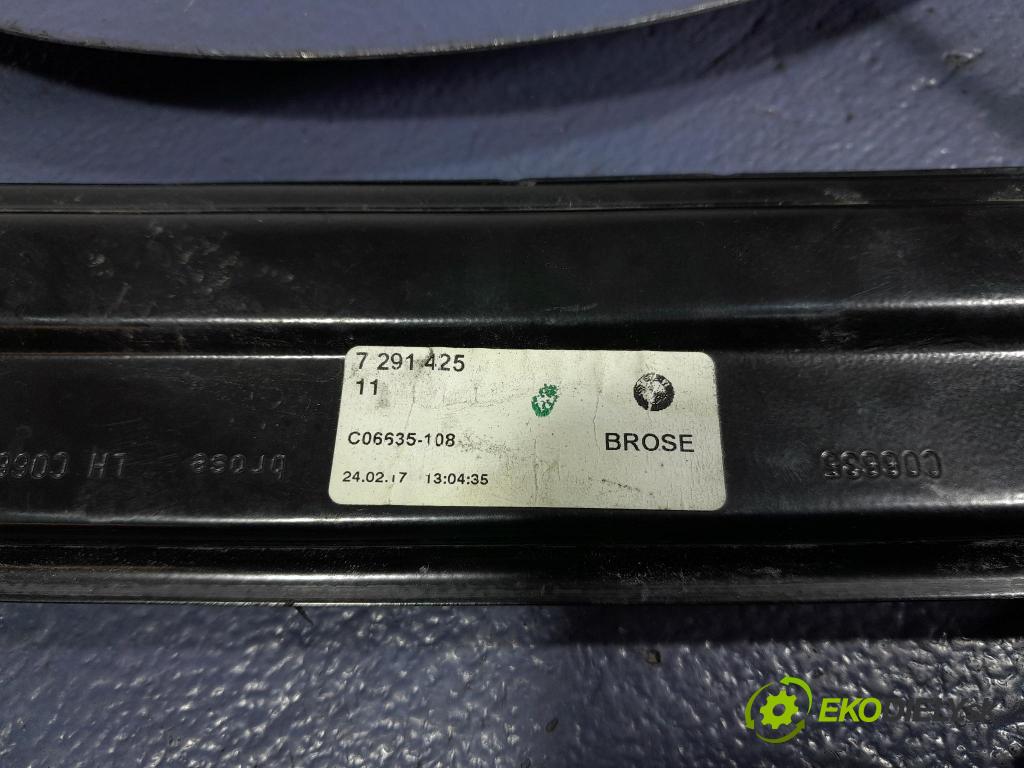 Bmw Seria 3 2017 mechanismus stahování Sklenka: před Levý: 7291425