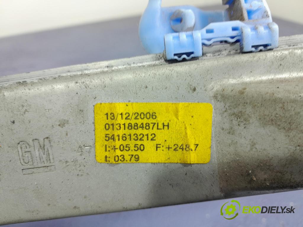 Opel Corsa 2007 mechanismus stahování Sklenka: před Levý: 13188487