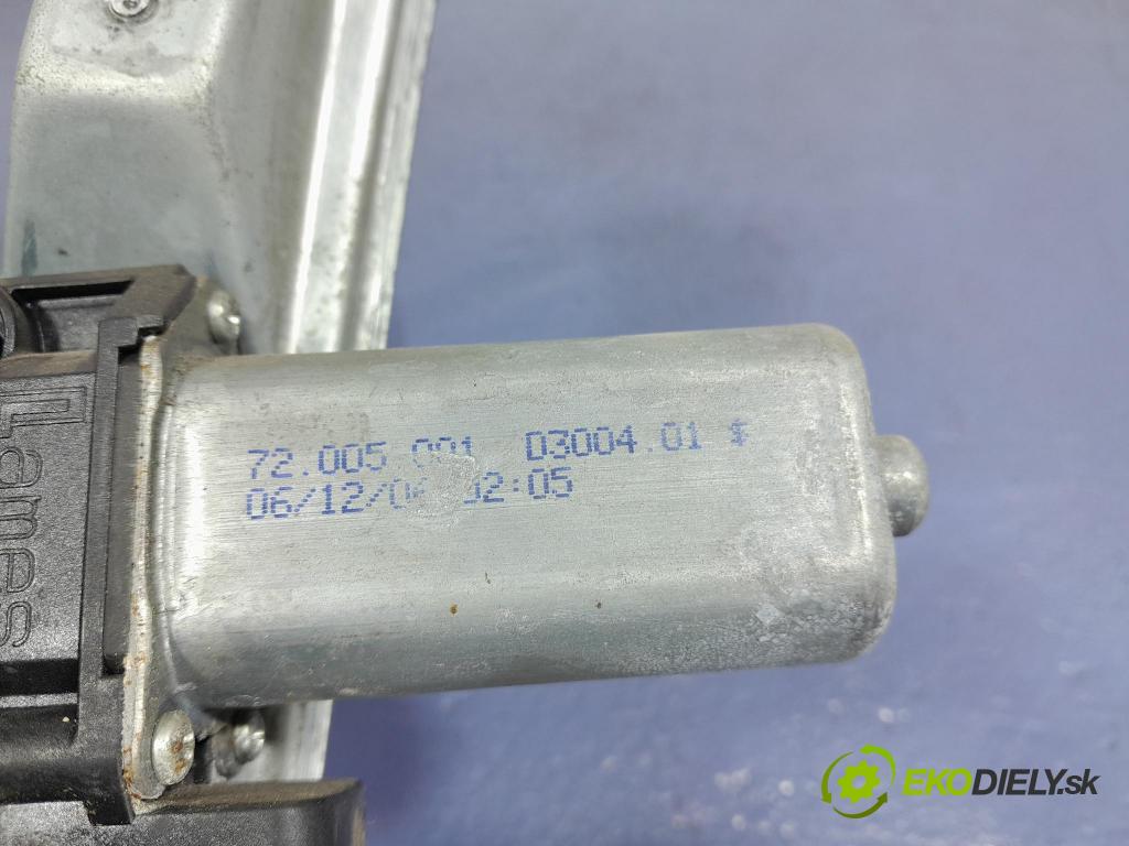 Opel Corsa 2007 mechanismus stahování Sklenka: před Levý: 13188487
