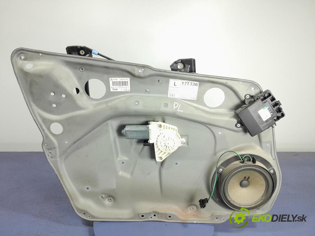 Mercedes A-klasa 2005 mechanismus stahování Sklenka: před Levý: A1697202779