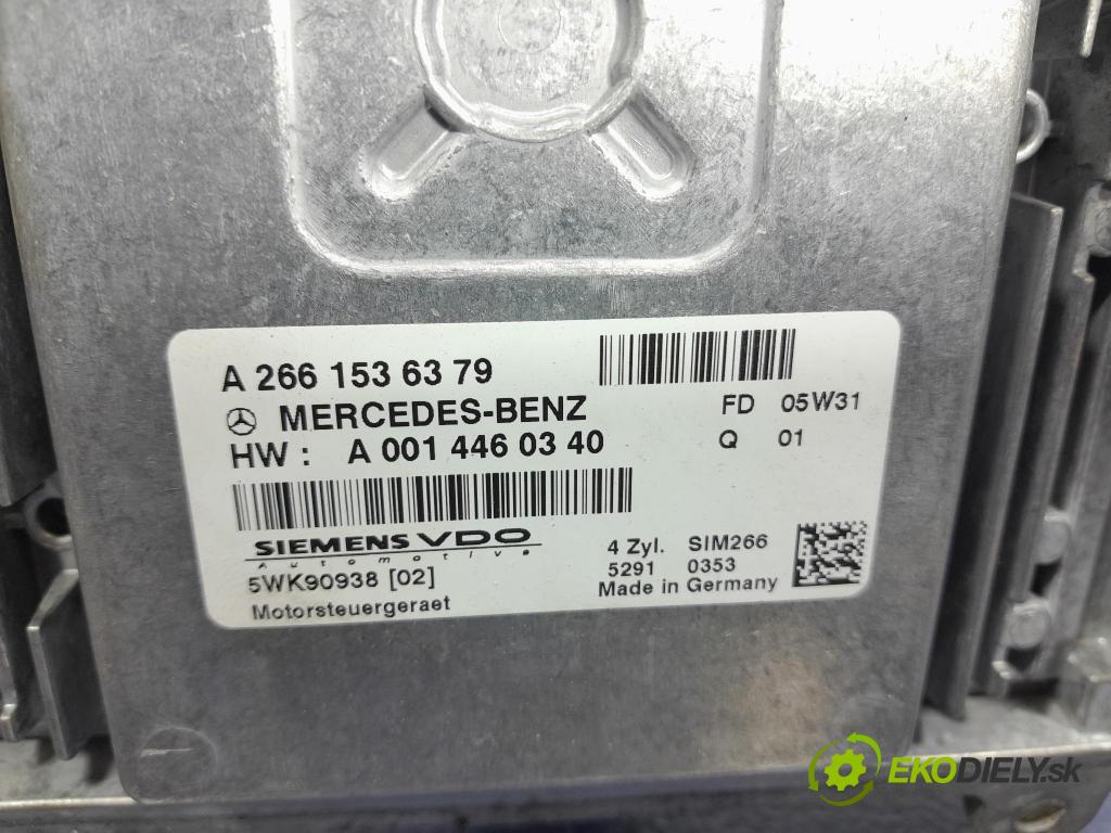 Mercedes A-klasa 2005 riadiaca jednotka Motor: A2661536379