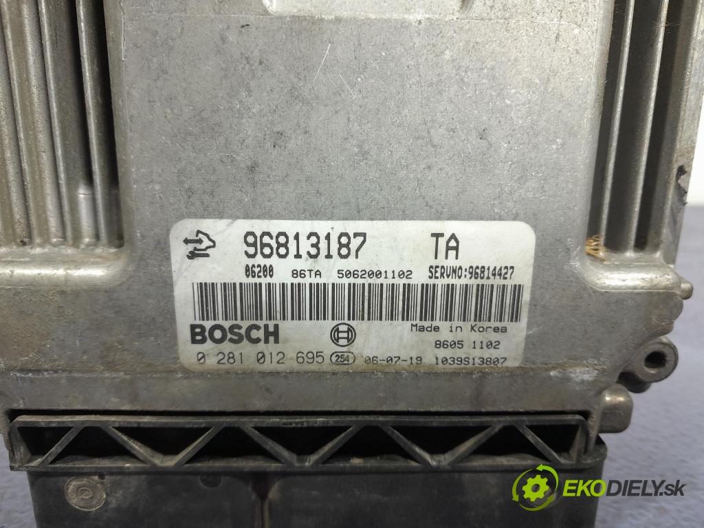 Chevrolet Captiva 2006 riadiaca jednotka Motor: 96813187