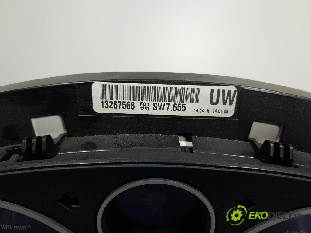 Opel Astra 2008 Přístrojová deska 13267566