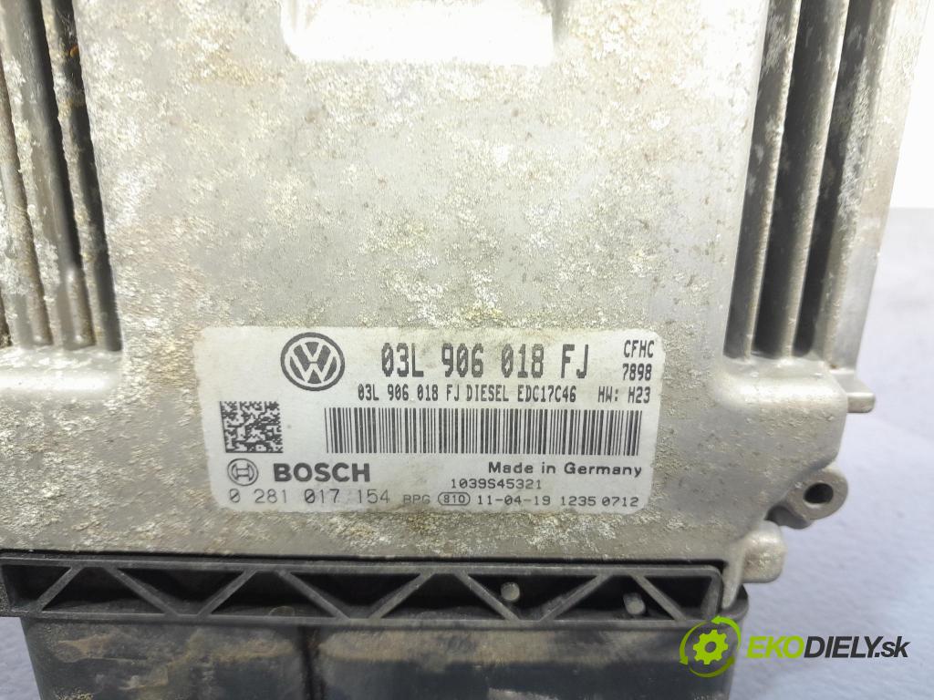Seat Leon 2011 riadiaca jednotka Motor: 03L906018FJ