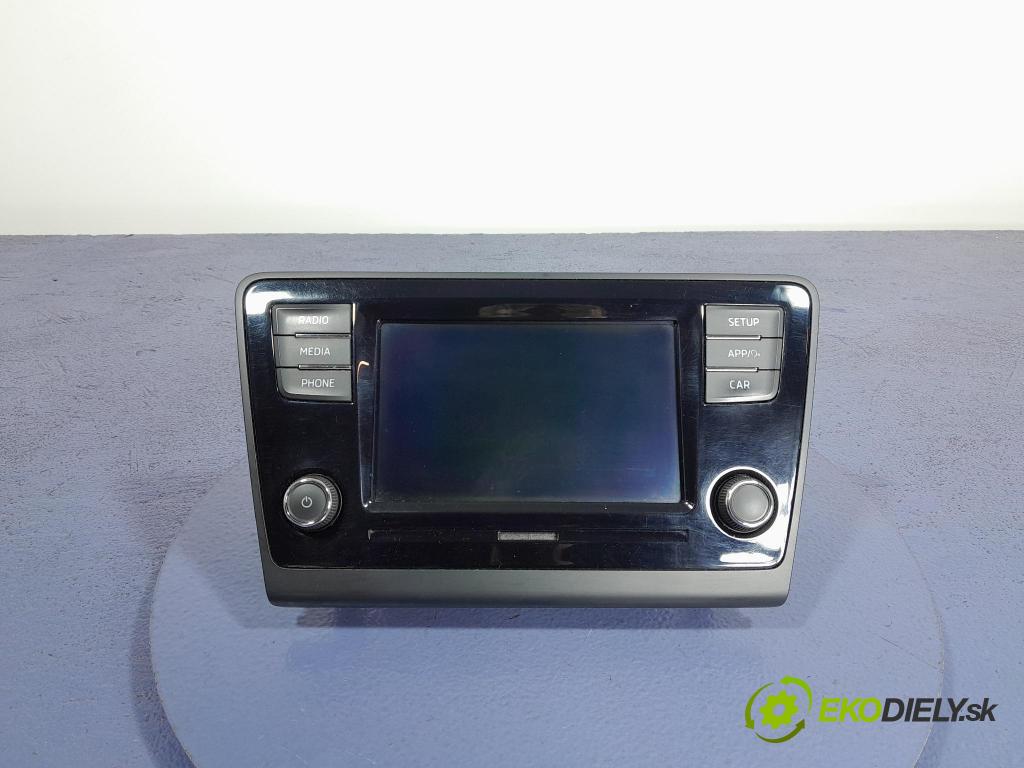 Skoda Rapid 2017 Radio I Navigace: 5JA035871C