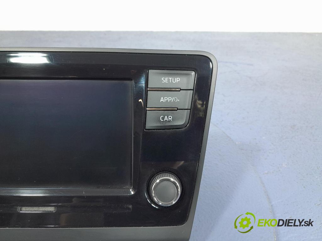 Skoda Rapid 2017 Radio I Navigace: 5JA035871C