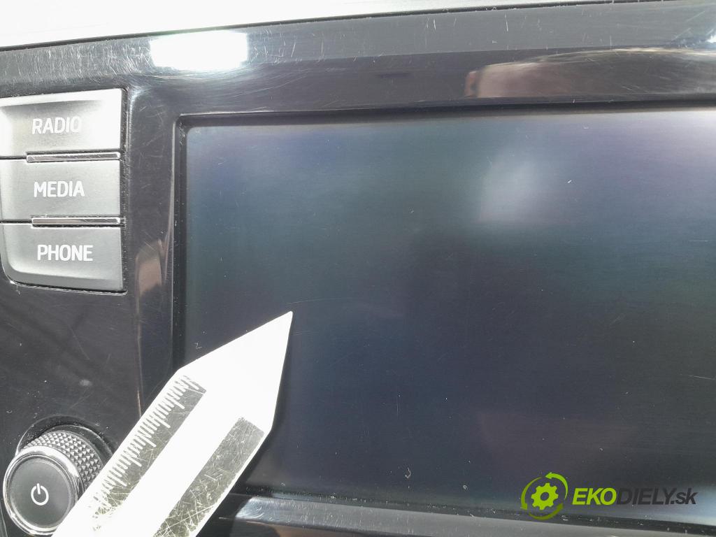 Skoda Rapid 2017 Radio I Navigace: 5JA035871C