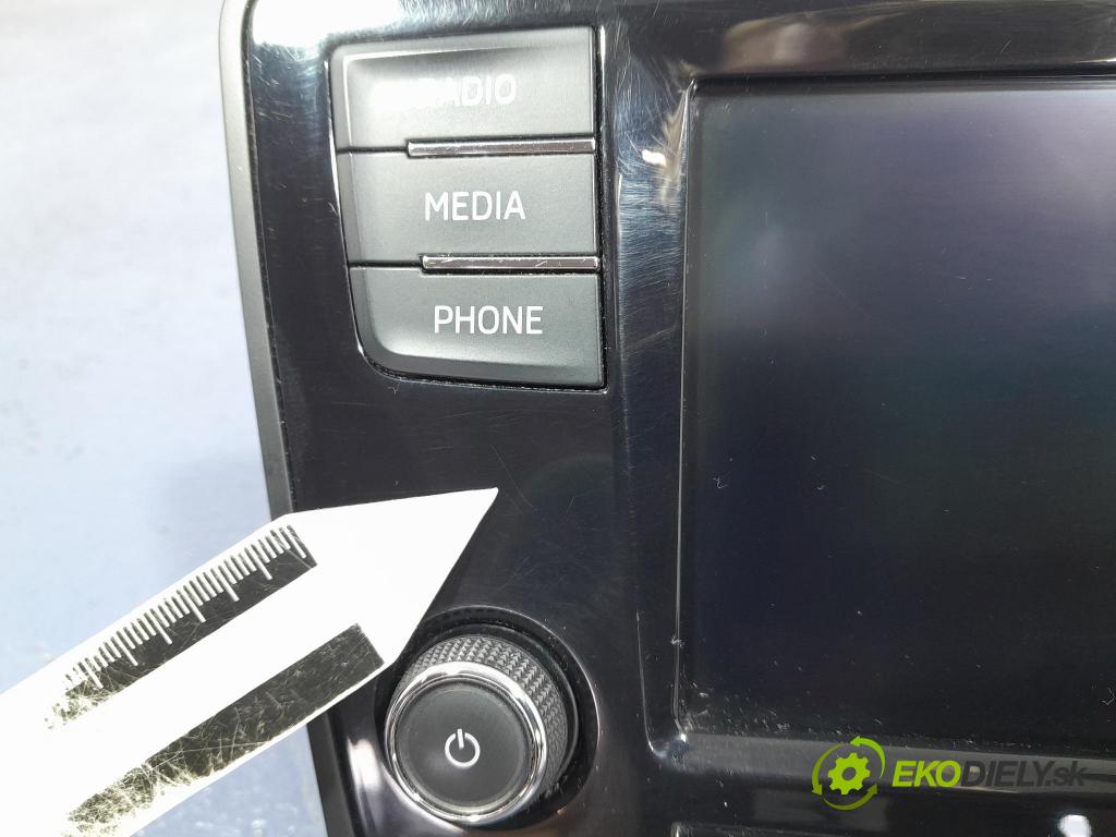 Skoda Rapid 2017 Radio I Navigace: 5JA035871C