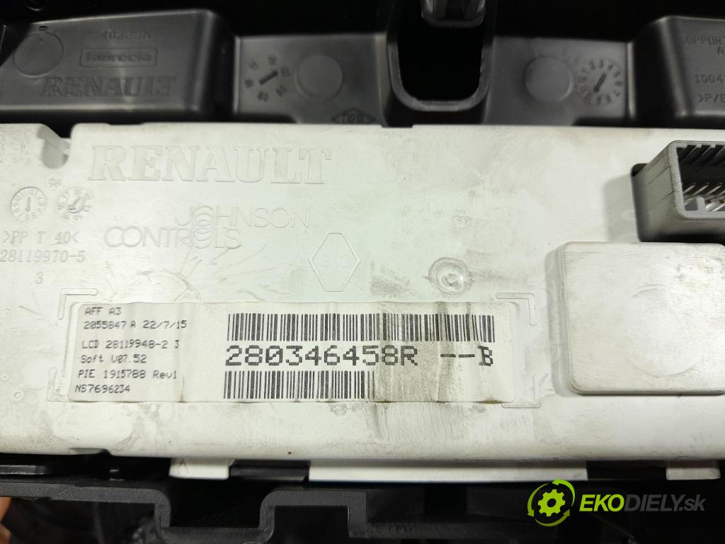 Renault Megane 2015 displej Radio / GPS 280346458R