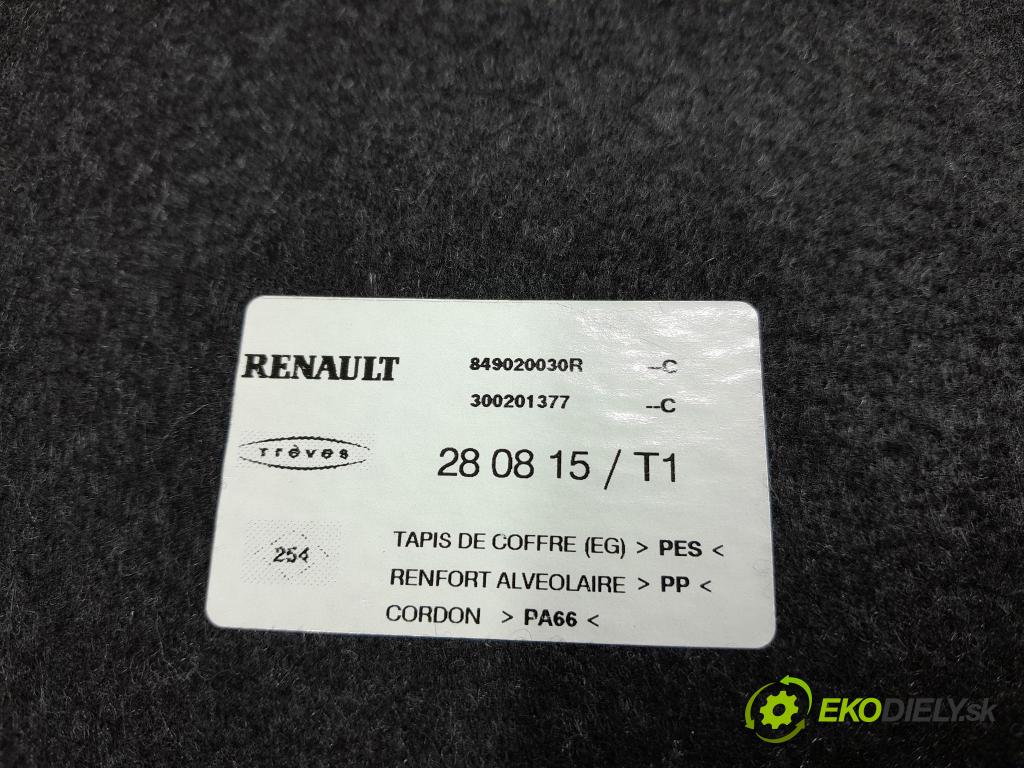 Renault Megane 2015 koberec do auta 849020030R