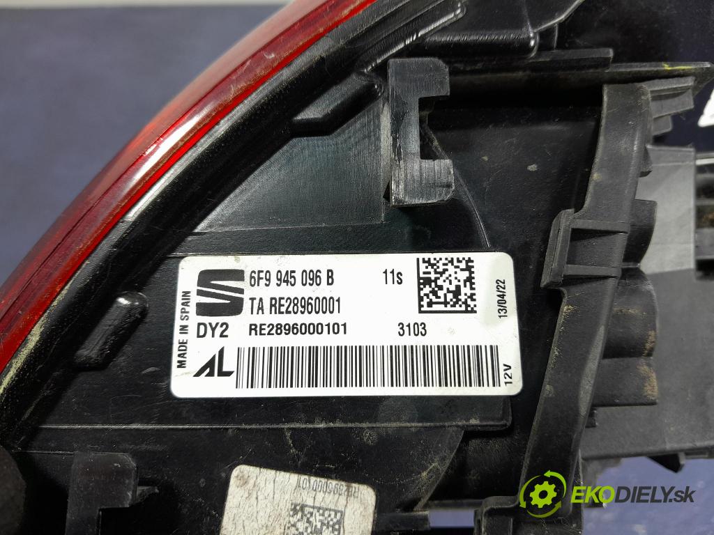 Seat Arona 2022 světlo Zad: Práva: Mimo: 6F9945096B