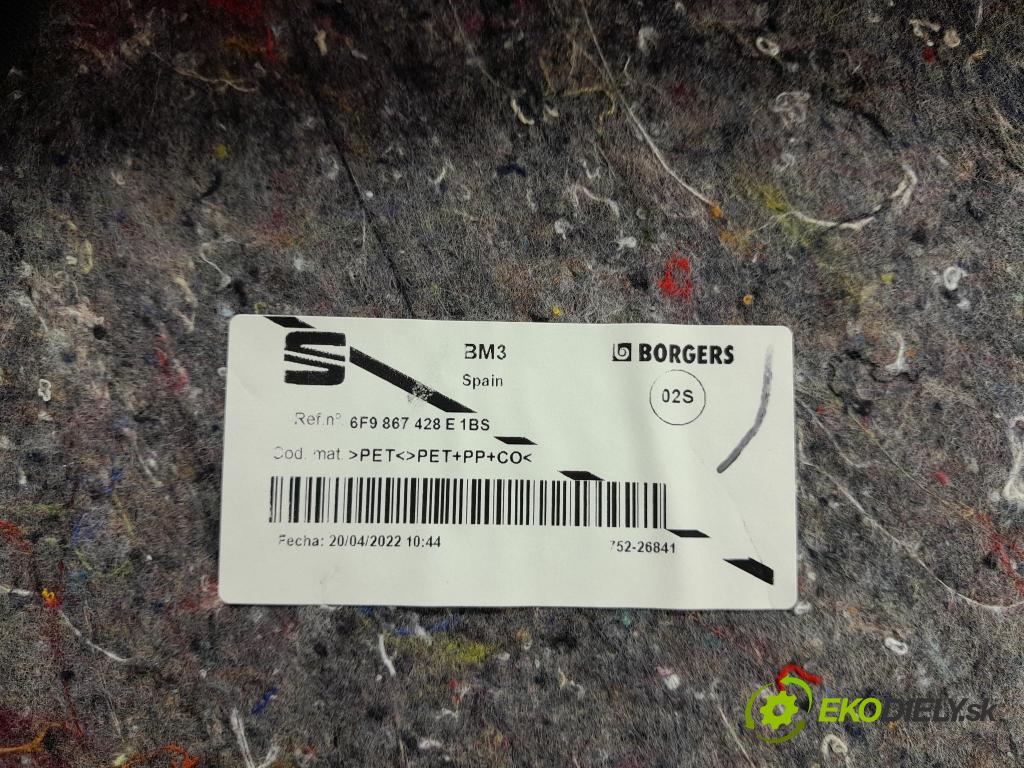 Seat Arona 2022 Tapacír: kufr 6F9867428E
