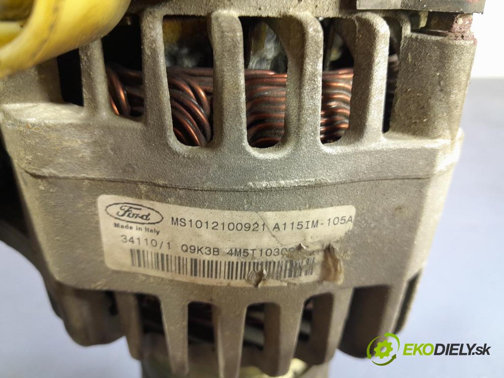 Ford Focus 2008 Alternator 4M5T10300UB