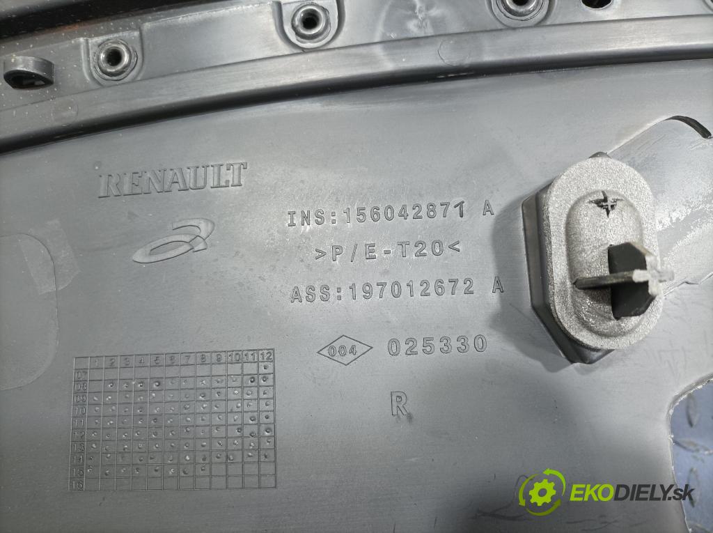 Renault Megane 2015 Tapacír: dveře Zad: Práva: 156042871A