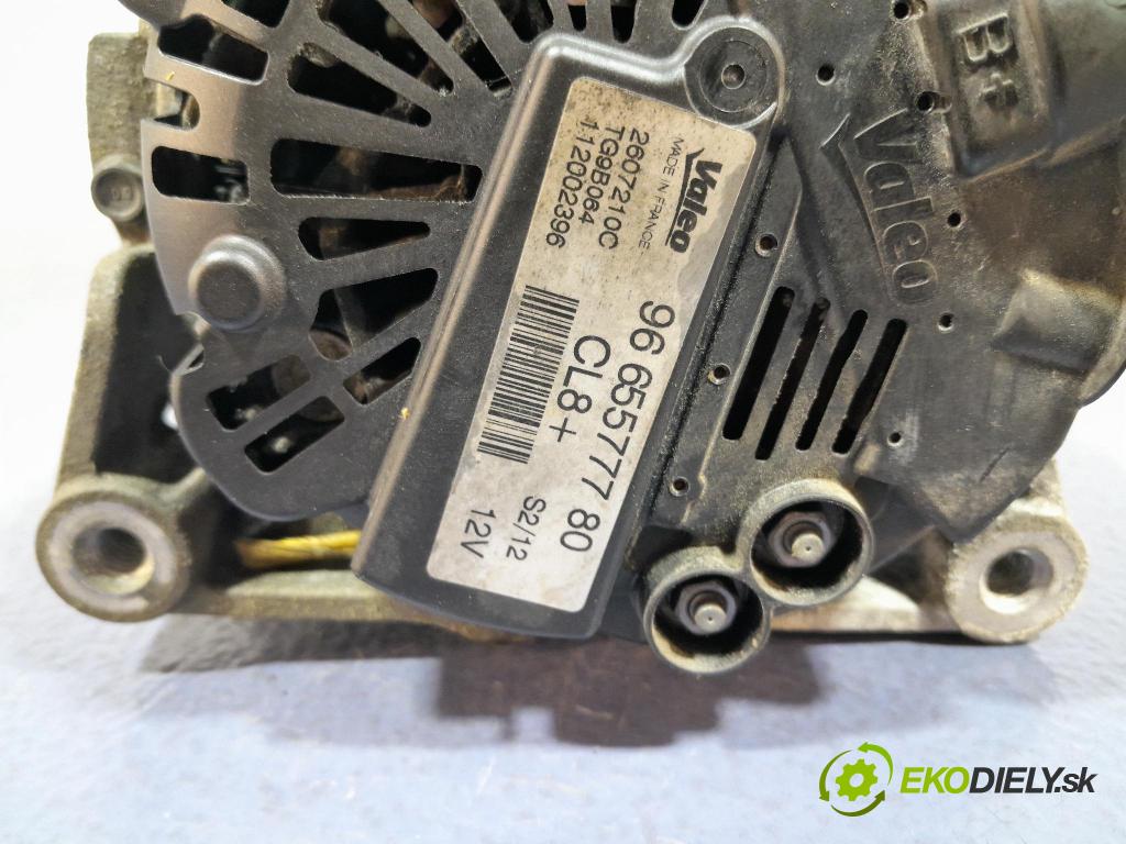 Peugeot 206 2012 Alternator 9665577780