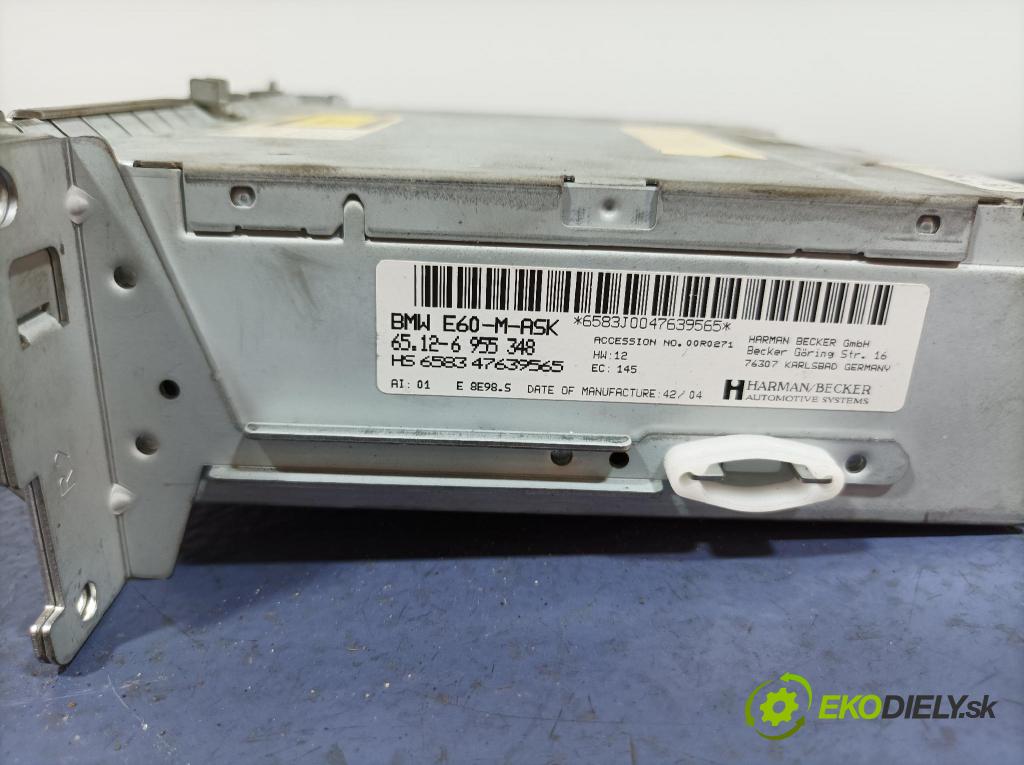 Bmw Seria 5 2004 Radio I Navigácia: 6955348