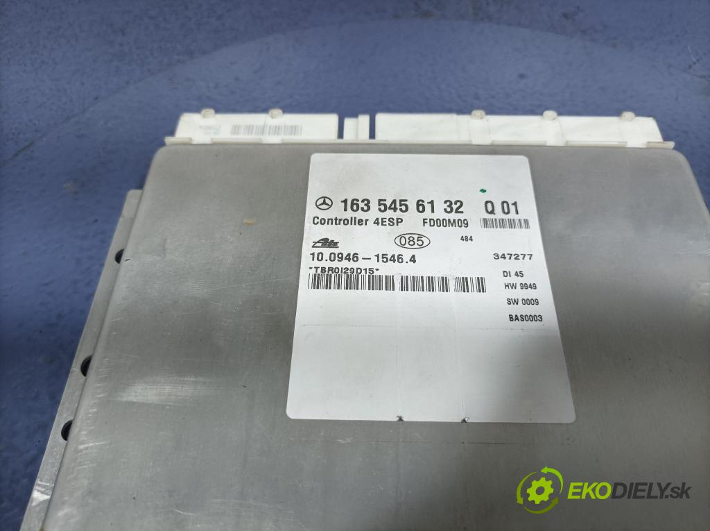 Mercedes ML-Klasa 2001 řídící jednotka 1635456132