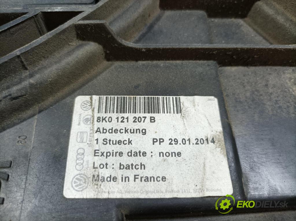Audi A4 2012 ventilátor Chladič: 8K0121207B