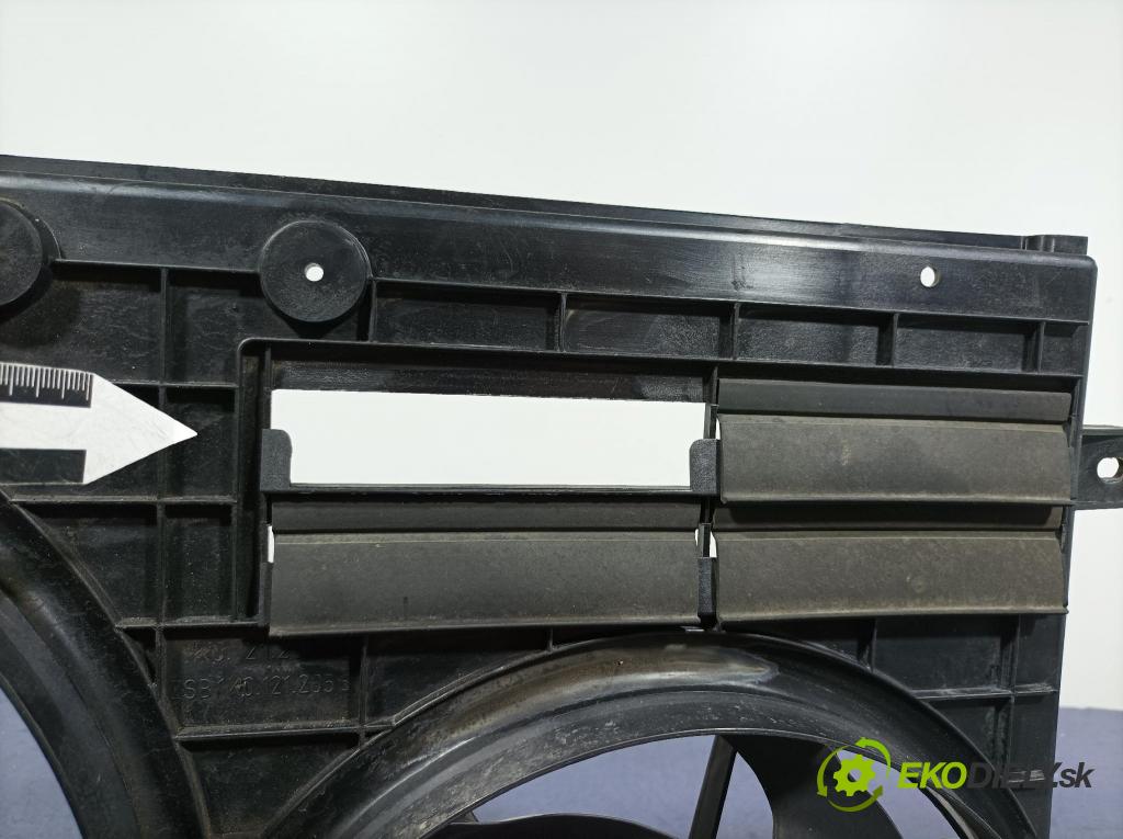 Vw Passat 2007 ventilátor Chladič: 1K0121207AQ