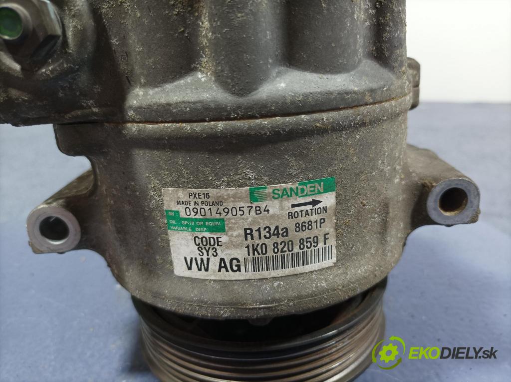 Vw Passat 2007 Kompresor: Klimatizace: 1K0820859F