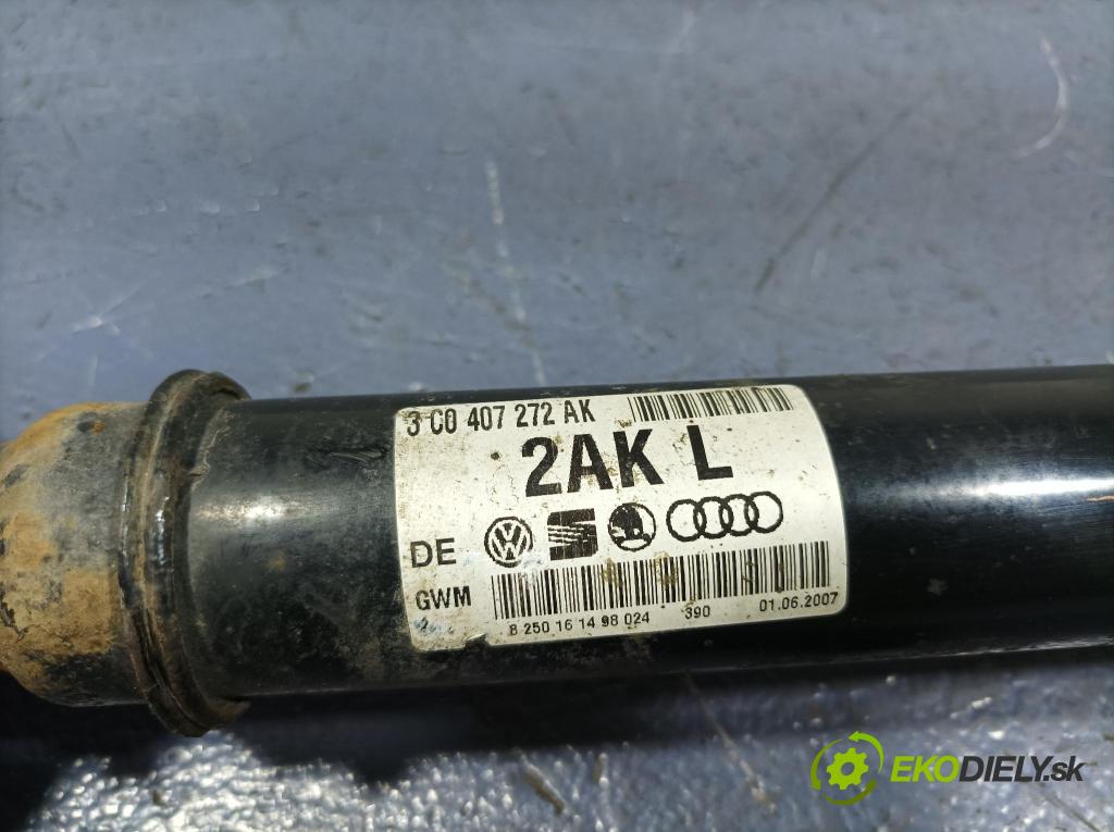 Vw Passat 2007 poloos Prava: Predné 3C0407272AK