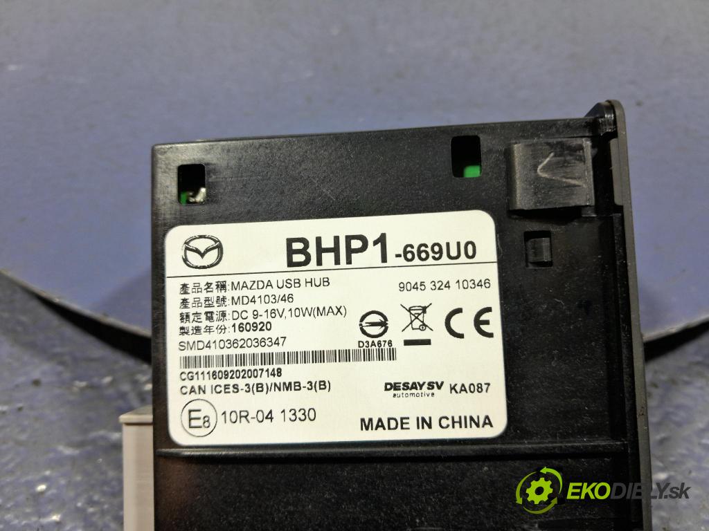 Mazda 3 2017 instalace Elektrický: BHP1-669U0