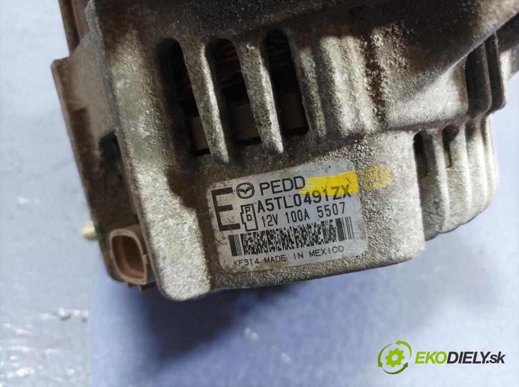 Mazda 3 2017 Alternator A5TL0491ZX
