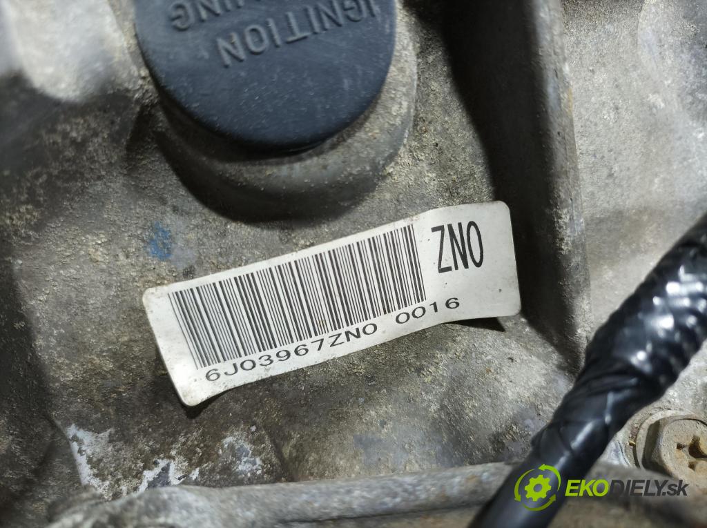 Suzuki Swift 2006 převodovka Ozubené kola: Manualna ZN0