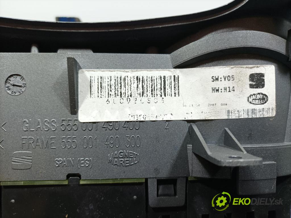 Seat Ibiza 2009 Přístrojová deska 555001490400
