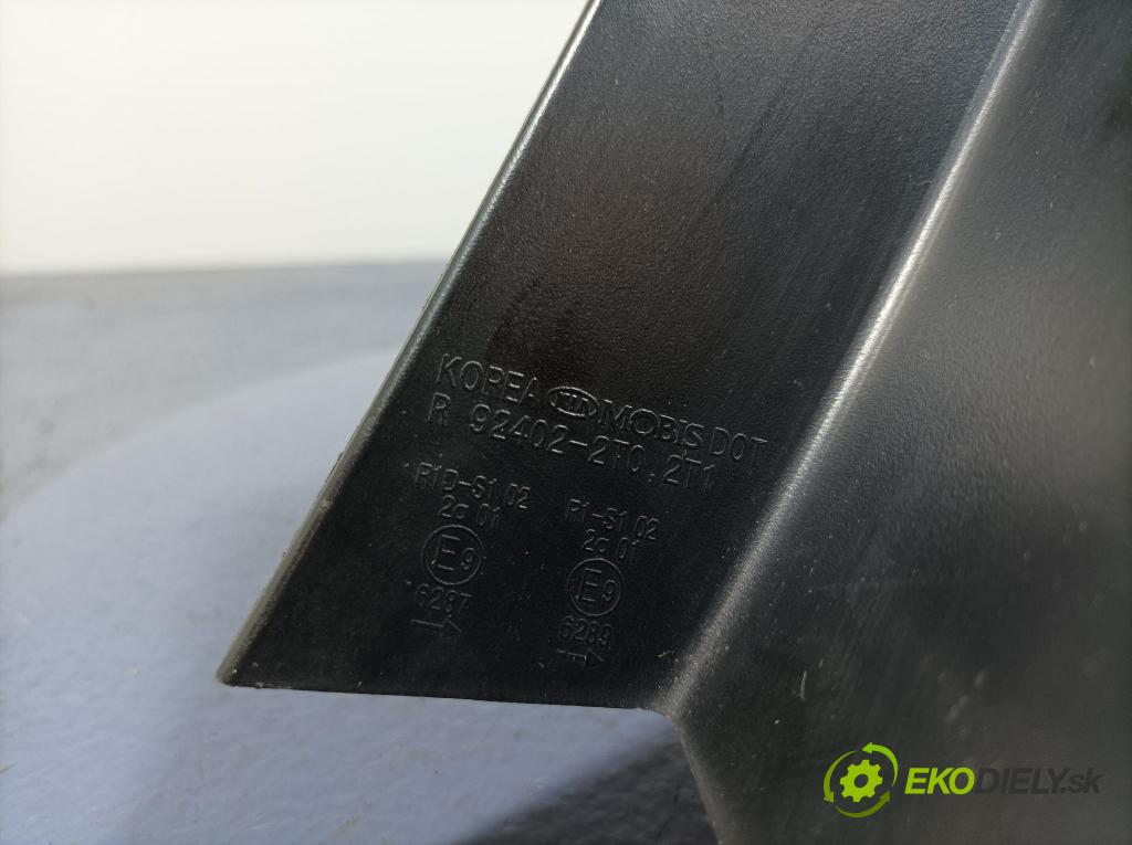Kia Optima 2012 světlo Zad: Práva: Mimo: 92402-2T0