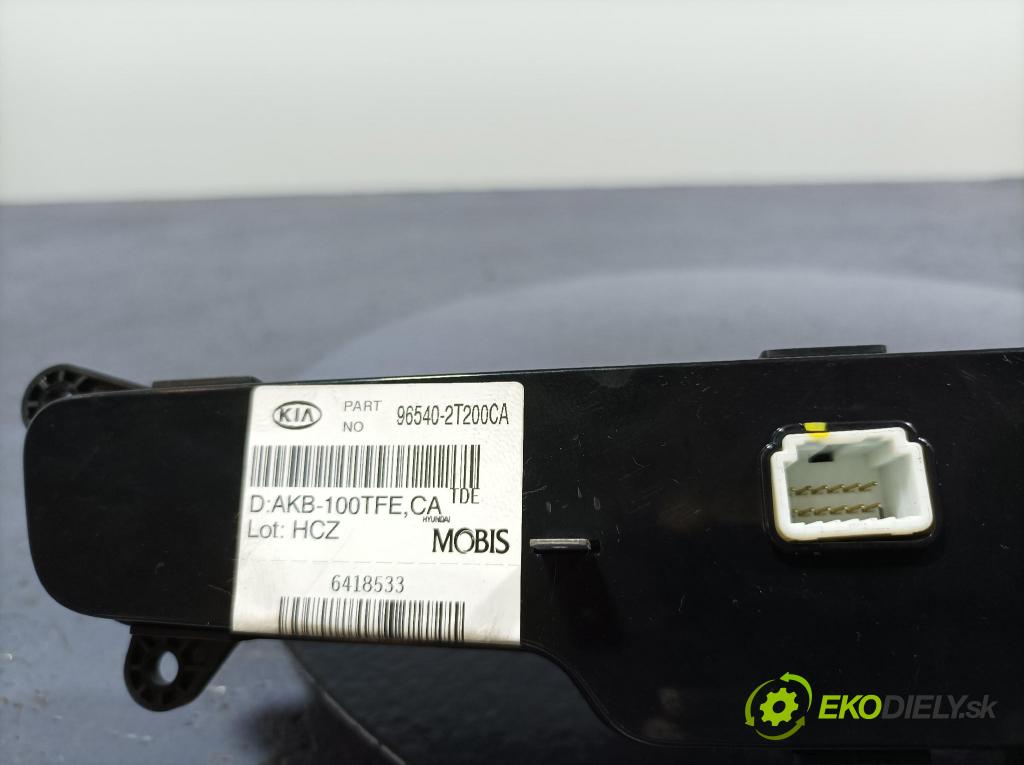 Kia Optima 2012 Přepínač Radio Navigace 96540-2T200CA