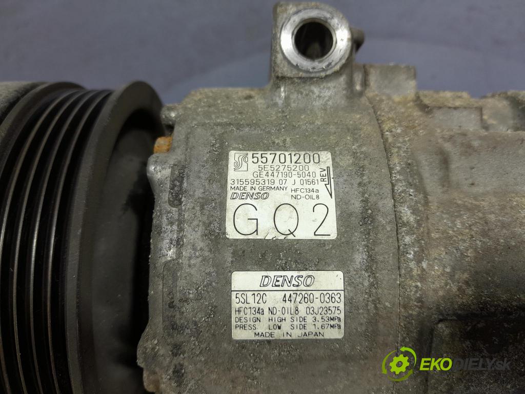 Opel Corsa 2007 Kompresor: Klimatizace: 55701200