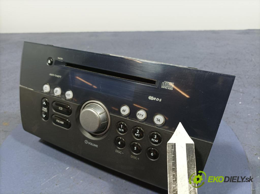 Suzuki Swift 2006 Radio I Navigácia: 39101-62J0