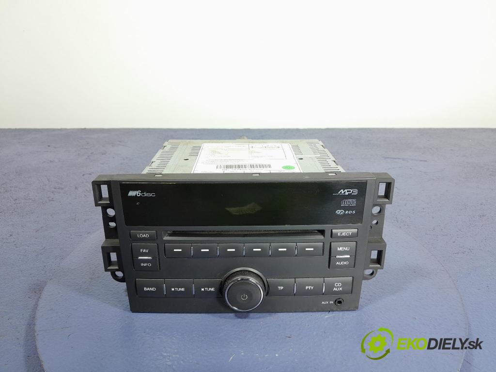 Chevrolet Captiva 2007 Radio I Navigácia: 96647740