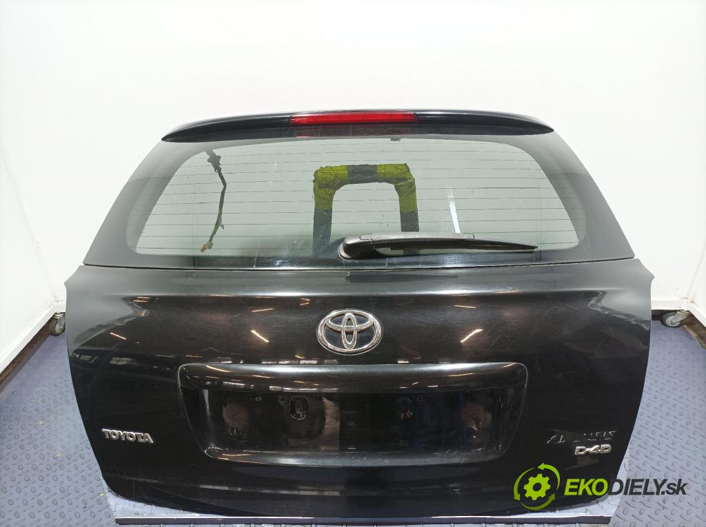Toyota Avensis 2007 zadní dveře kufra: kufr