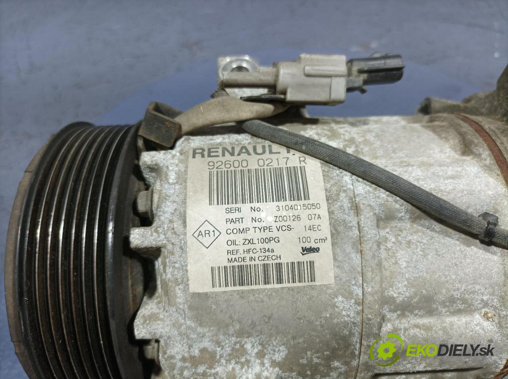 Renault Clio 2013 Kompresor: Klimatizace: 926000217R