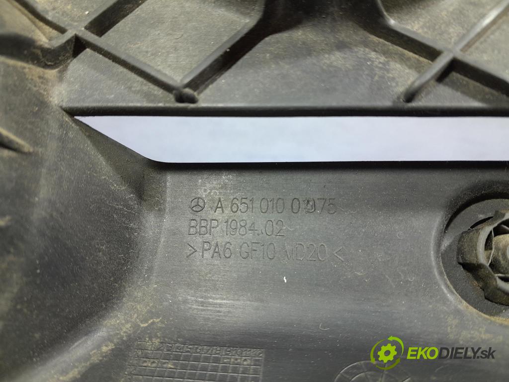 Mercedes C-klasa 2011 kryt Motor: A6510100075