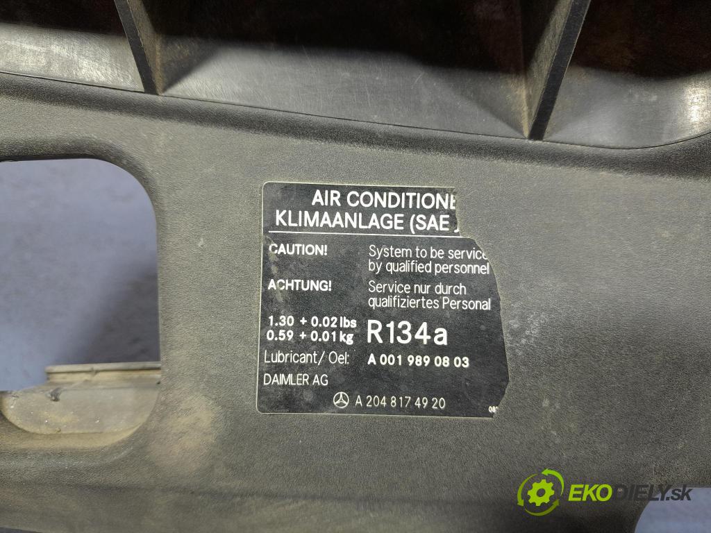 Mercedes C-klasa 2011 výztuha Čelní / stěna Přední A2045000155