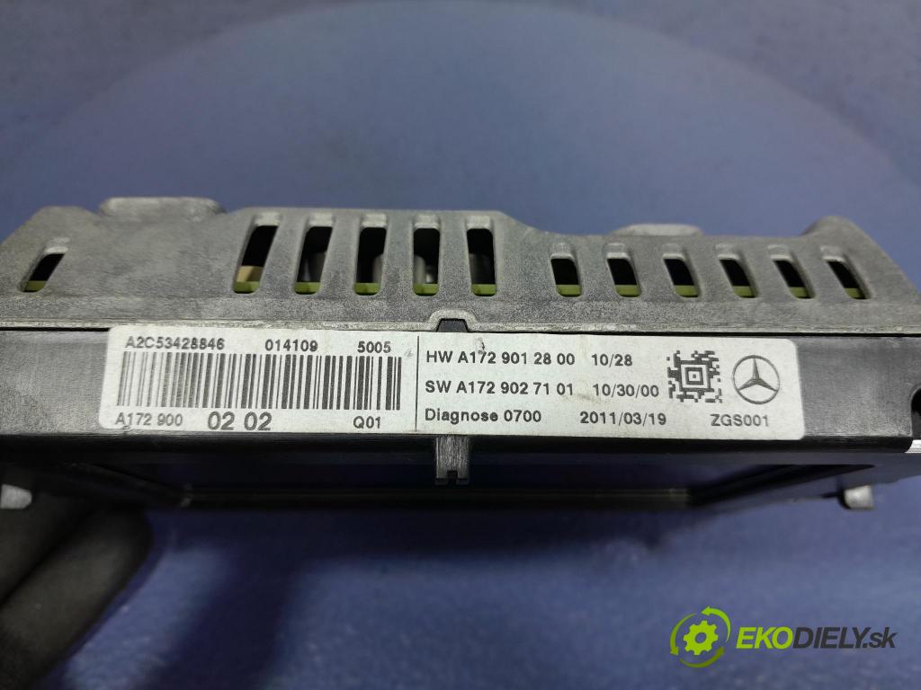 Mercedes C-klasa 2011 displej Radio / GPS A1729012800