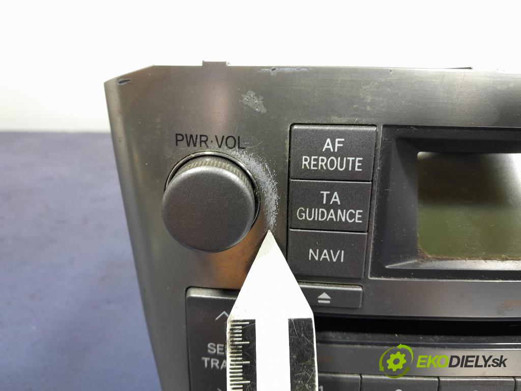 Toyota Avensis 2007 Přepínač Radio Navigace 86120-05120