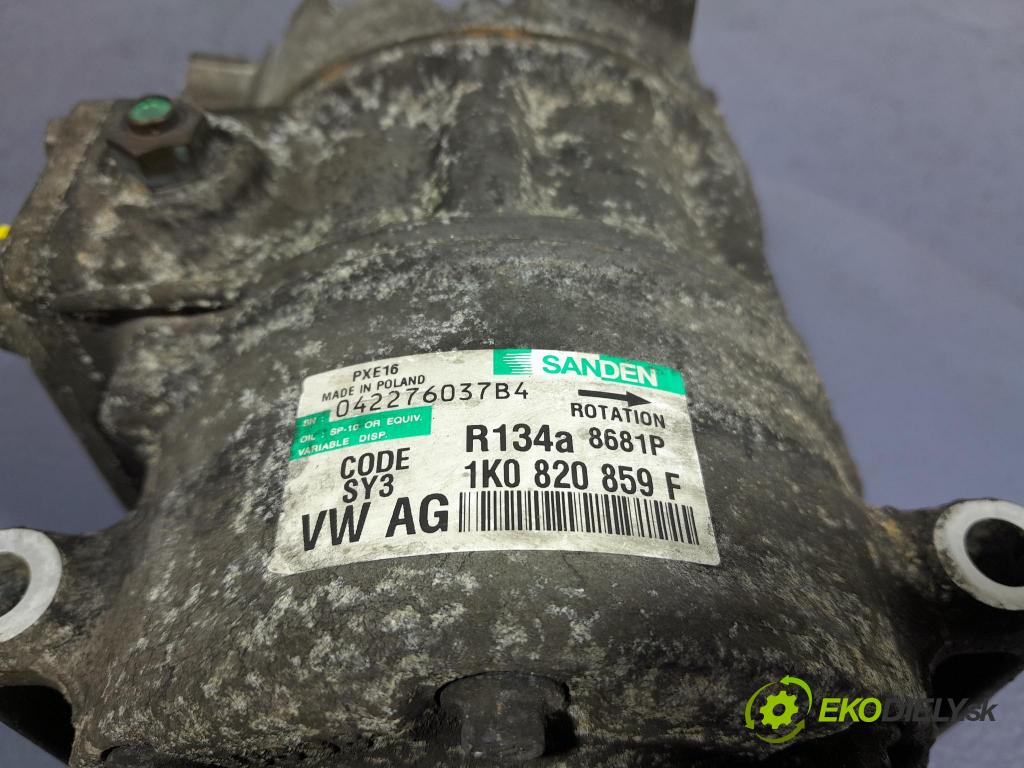 Vw Passat 2007 Kompresor: Klimatizace: 1K0820859F
