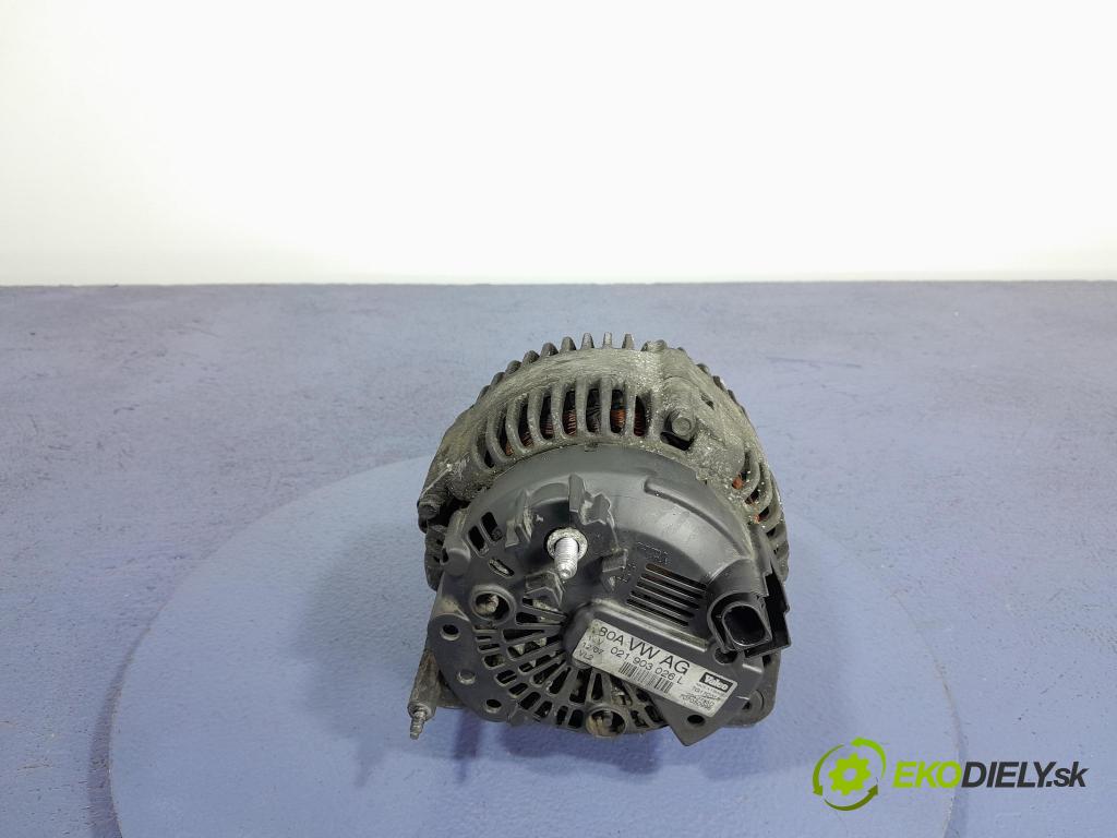 Vw Passat 2007 Alternator 021903026L