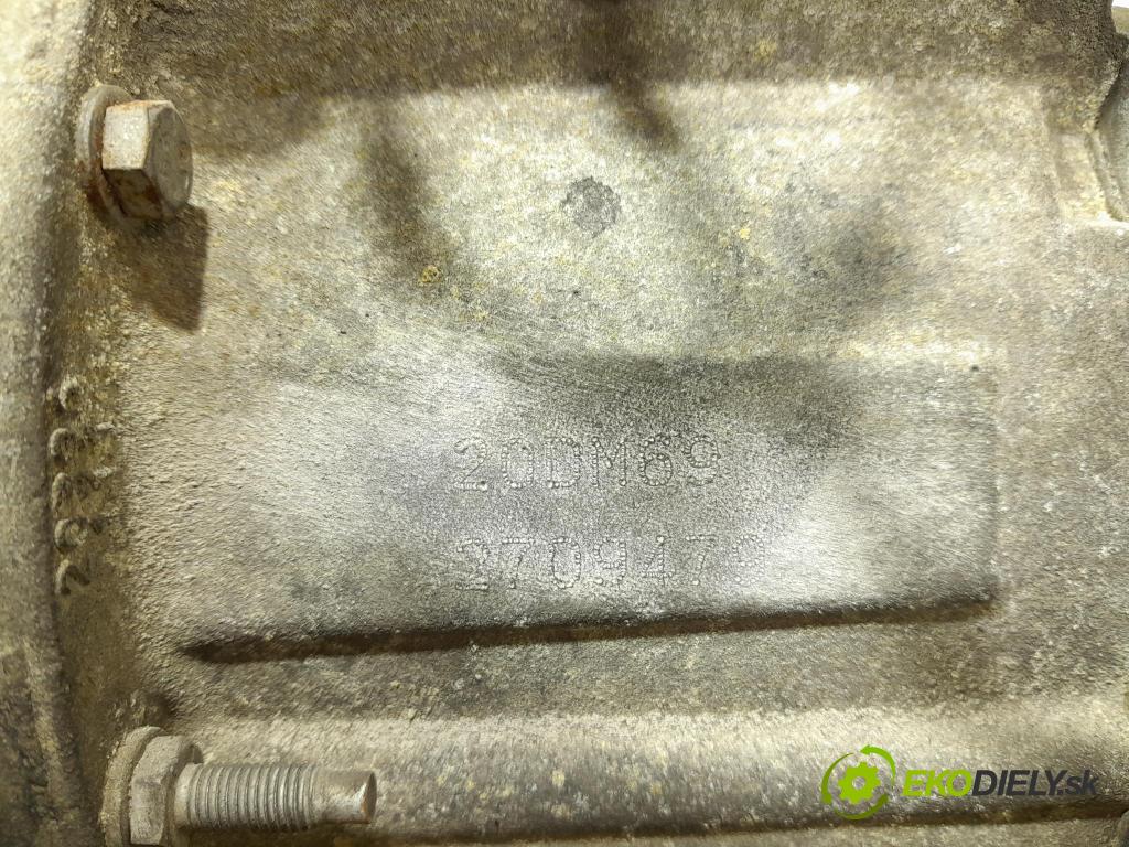 Peugeot 207 2008 převodovka Ozubené kola: Manualna 20DM69