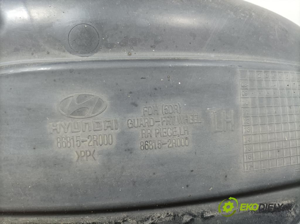 Hyundai I30 2009 blatník: Plastický před 86813-2R000