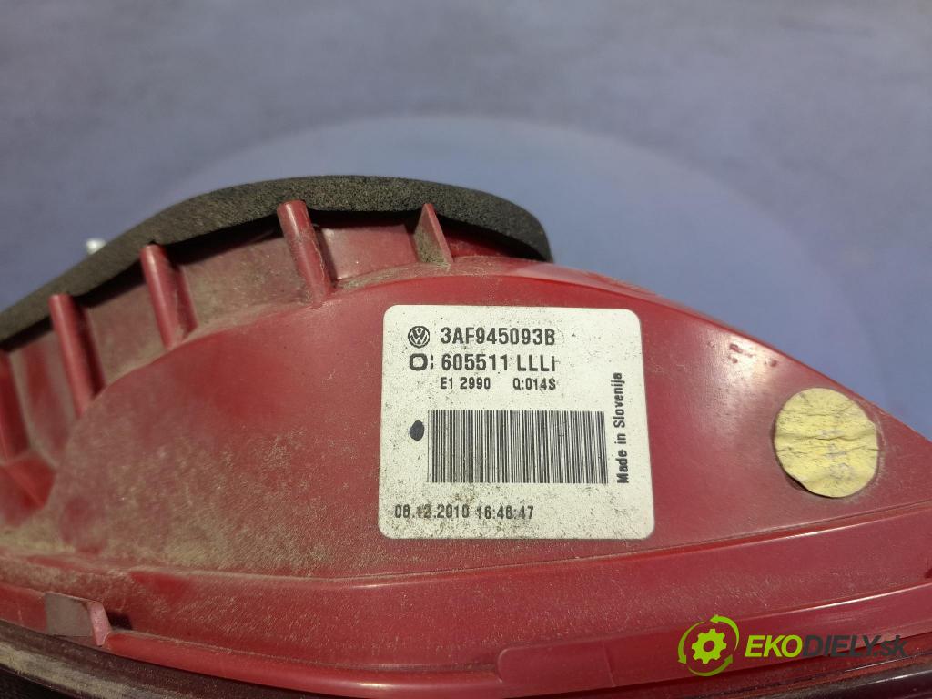 Vw Passat 2011 světlo Zad: levá Uvnitř 3AF945093B